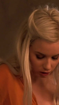 Katrin and Roxanne have sex with one cock who drills them in the ass