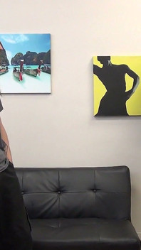 Éjaculation Sur Ma Veste Gonflée Avec Megan Coxx