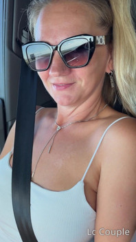 Wife Needed a Quick Squirting Stop Before the Drive Continued