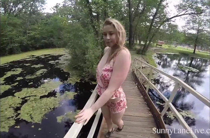 Sunny Lane: Girl Next Door Sunny Lane Plays in Nature!