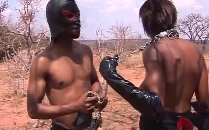 German amateur couples: Tied Ebony Sluts From Germany Spanked and Fucked in Nature