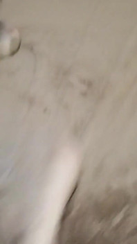 정원을 청소하던 삼촌이 저를 보고 내 손을 두드렸습니다.