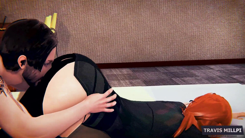 TravisMillpi: Желания шаловливой рыжей мачехи в нижнем белье