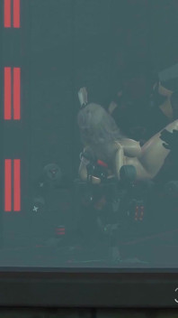 Super sexo no laboratório de ficção científica! Soldado de ficção científica fode uma loira sexy
