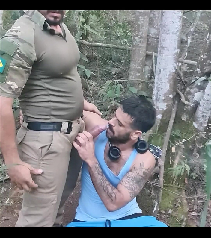 TpowerX: Sucking the Cop's Huge Cock
