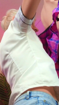 Úžasné honění pro Sissy a Sexy Legrační Cumming