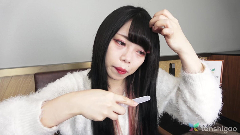 Tenshigao Backstage: Akane Okawa detrás del escenario