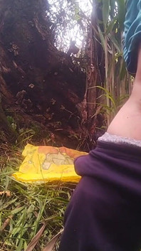 Hot Masturbate at the Bottom of My Garden