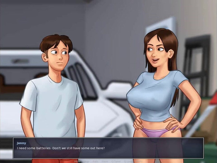 Dirty GamesXxX: Summertime Saga: Sexy MILF and her garden-Ep5