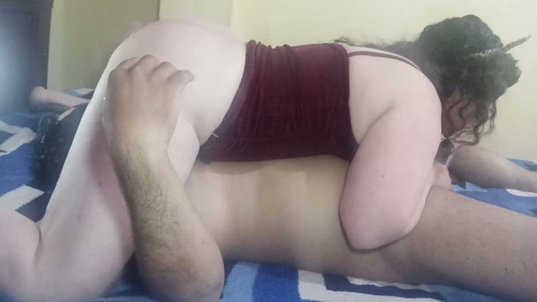 HornyCouple69x: 69 Non-stop She Sucks Me off While I Eat Her...