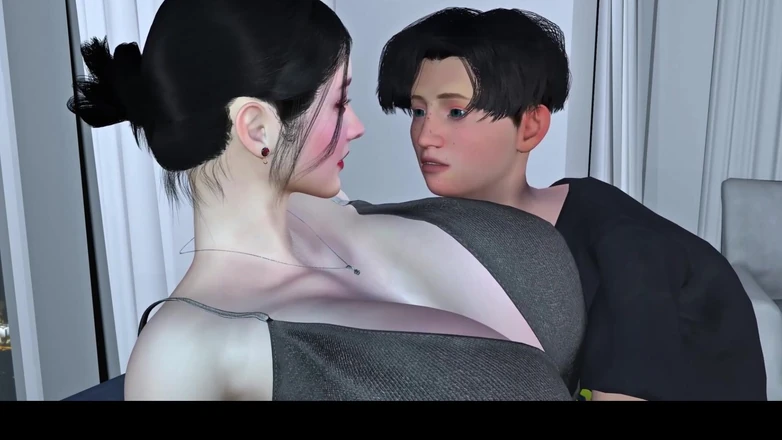 Sexsemimi: L'assistente di volo di x la matrigna