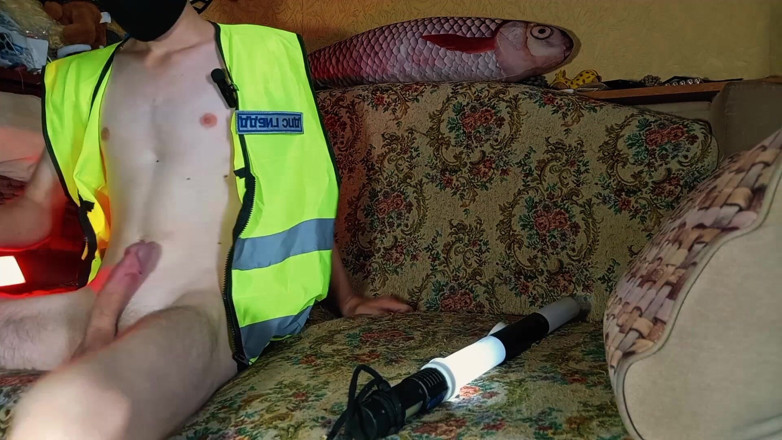 Fish Cam: Genç twink büyük yarağını sıvazlıyor