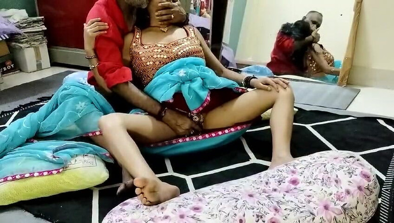 Anar Kali: Indische desi bhabhi, romantik in ihrem stiefvater, heiße möpse, nippel,...