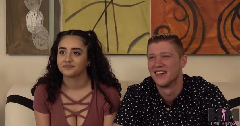 Hussie Auditions: Sofia a Oliver mají sex vůbec poprvé před kamerou na...