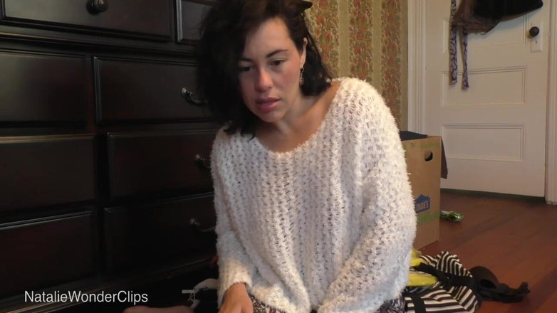 Natalie Wonder: Size queen stepsis doesn't take no for an answer and...
