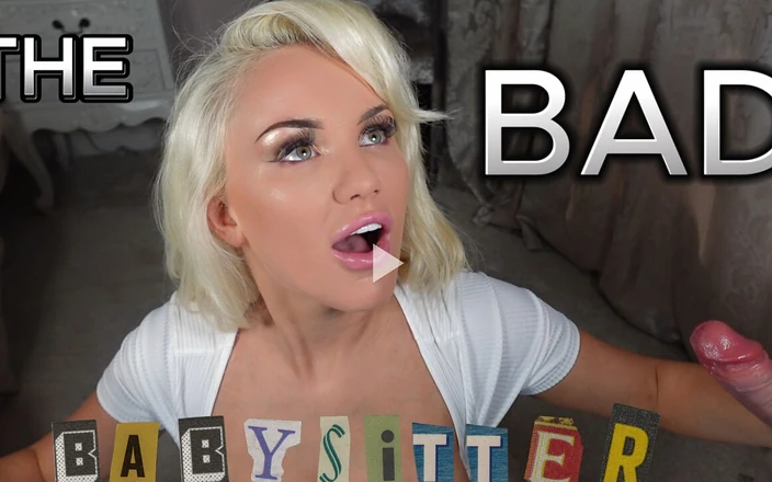 Ashley Jay: Bad Babysitter Blowjob Scene