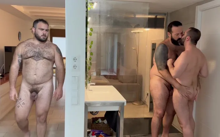 BTrucker77: Roommates S Hot Threeway!