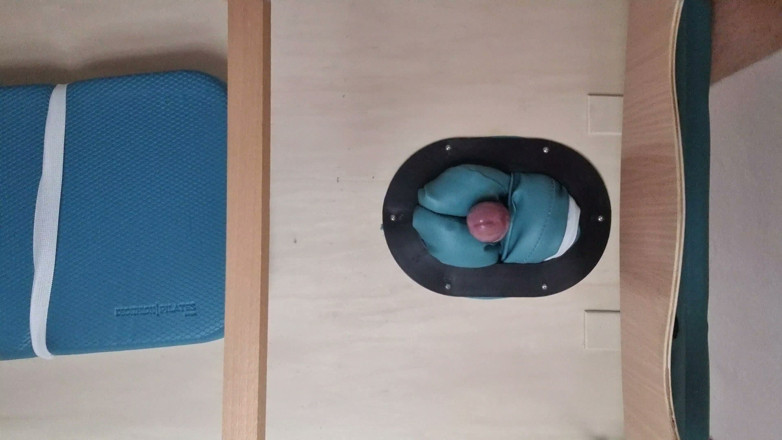 Naxy: Fucking the Massage Table Below View
