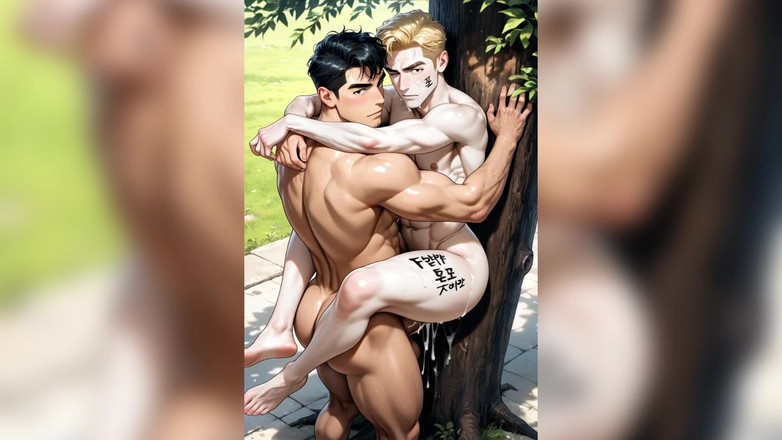 Bosss: Hombre de reser follando al aire libre