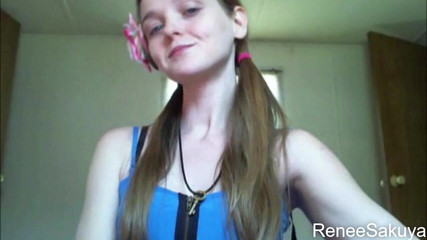 Renee Sakuya: Feticismo della bocca, applicando glosse per le labbra da vicino