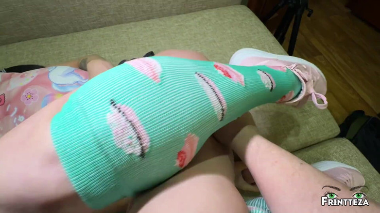 Frintteza: Stepdad Teaches His Stepdaughter Fuck Two Cocks Before Halloween Party....