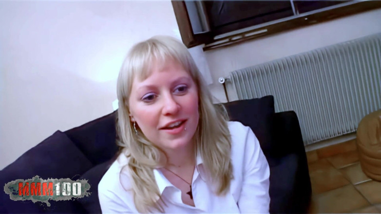 MMM100: Lavandra May: prima penetrare anală pentru această blondă cu țâțe mari