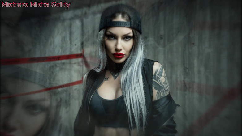 Goddess Misha Goldy: Rozpusť svůj mozek v kleci