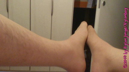 Carmen_Nylonjunge: Nylon, piedi, sperma su una fica matura