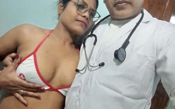 Hot N Sexy: Pielęgniarka szpitalna Nisha gorąca obciąganie i romantyczna gra wstępna na...
