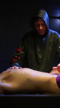 Zeus Predicament Bondage and Oil Massage