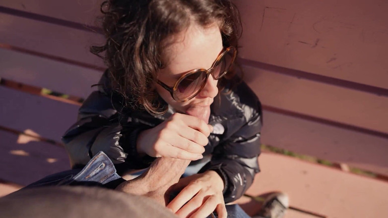 Tate: Caught Havin Hard Doggystyle Sex on a Big Bench