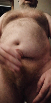 Wanking Huge Load of Stepdaddy Bear Cream in My Yellow Undies...