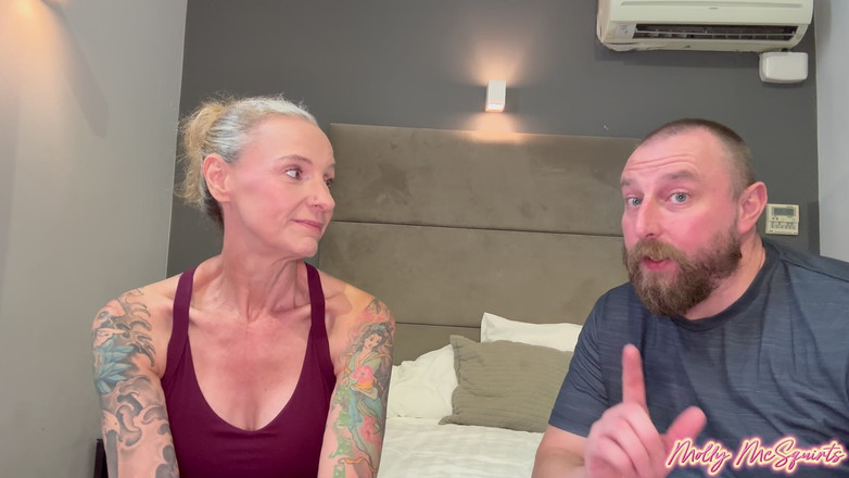 Molly McSquirts: Bts - vacaciones en el Reino Unido con Chris Coxxx