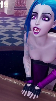 Fucking Jinx from behind - League of legends: 3D Porn Parody