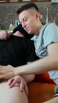 I Like to Jerk My Buddy's Dick When He Is Visiting Me!