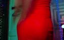 TSCarlagold: Czerwona sukienka. Seksowna suka