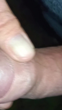 Cruising, Pissing, Wanking in the Woods at Night Wearing Onesie - Rockard Stepdaddy