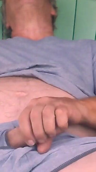 Long Stroking the Cock and Fingering and Ejaculating