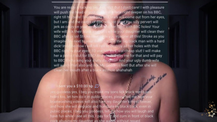 Goddess Misha Goldy: Diagnosis: the most disgusting taboo pervert! Part 1