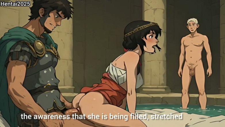 Hentai cartoon: Aldatılan adam derlemesi antik Roma gladyatör roman asker - çizgi film hentai...