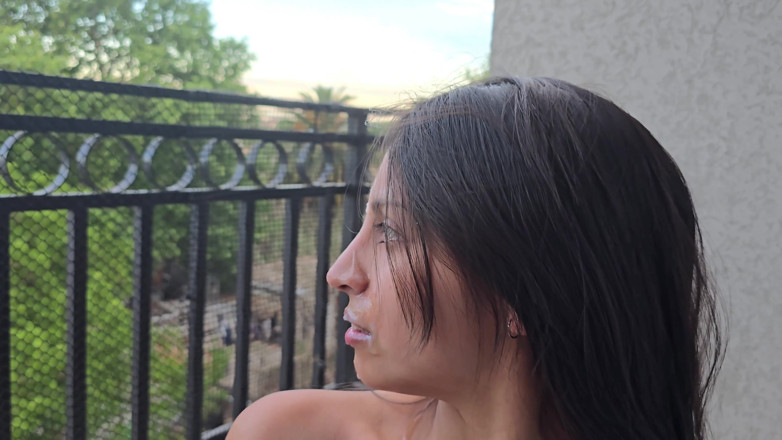 LoverDevilx: Morena Asks Her Neighbor for a Favor and He Gives...