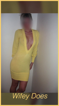 Wifey Amazing Hot Yellow Short