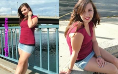 Leila Manson - 18 anos, primeiro pornô