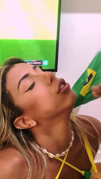 Sexo Assistindo Jogo De Futebol Da Copa Mundial