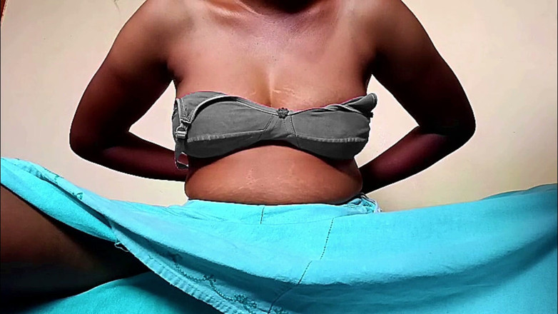 Ammukutty88: Ammu Takes off Her Bra, Squeezes Her Breasts, and Gets...