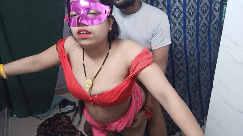 Hindi-Sex: Cặp đôi Ấn Độ đam mê làm tình tại nhà - làm tình thô bạo,...