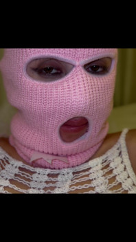 White Masked Slut Tease
