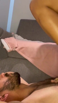 Beautiful Goddess Humiliates a Submissive Man with Her Beautiful Feet