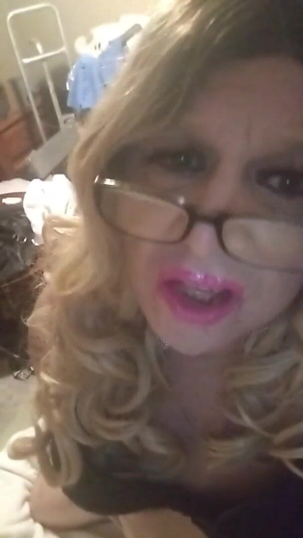 Krissy Sweets: Beautiful, Hot, Sexy crossdresser Krissy Sweets in lingerie and high...
