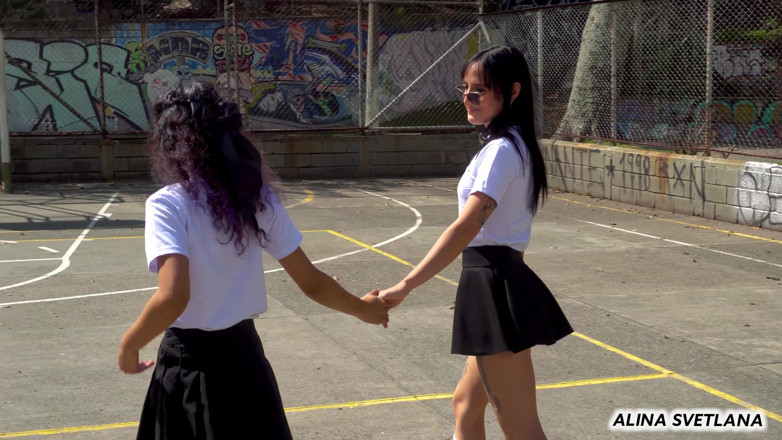 Alina Svetlana: Rebellious Teen Girls Have Lesbian Sex